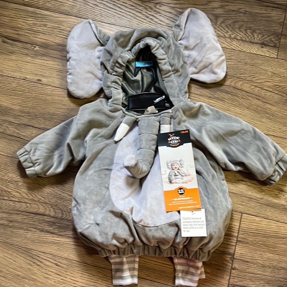 Infant Elephant costume